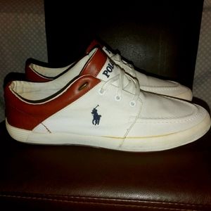 Polo Ralph Lauren two-tone jeered sneaker